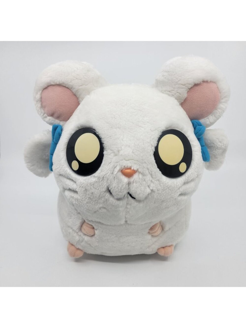 Hamtaro Bijou Ham-Ham 10" Plush White Vintage 2002 Hasbro Epoch